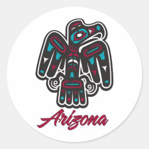 AZ Thunderbird Klan Runt Klistermärke