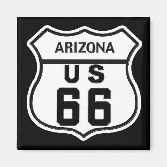 AZ US ROUTE 66_ MAGNET (Framsidan)