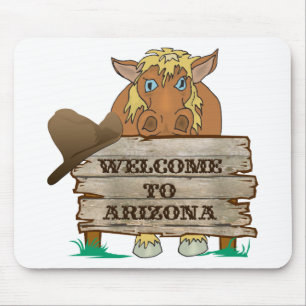 AZ- Välkommen till Arizona Horse Musmatta
