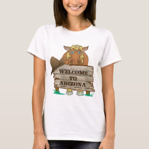 AZ- Välkommen till Arizona Horse T Shirt