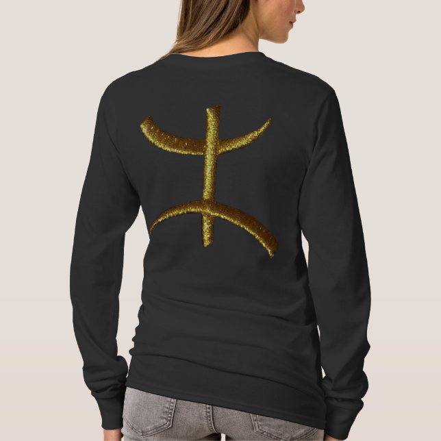 aza_dore_motif_maxitaille S Tee (Baksida)