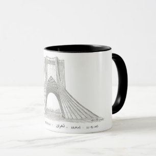 Azadi Torn, Teheran, Iran Mugg