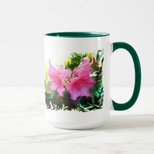 Azalea-blomma Mugg