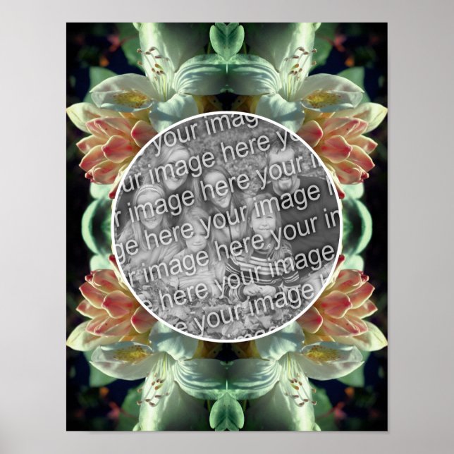 Azalea Blommor Skapar Din Egen Foto Poster (Framsidan)