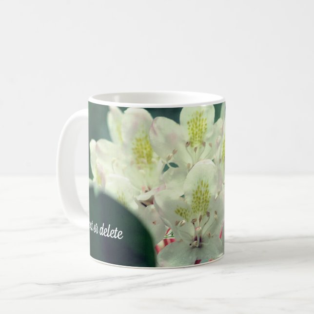 Azalea Flower Personlig Kaffemugg (Framsida vänster)