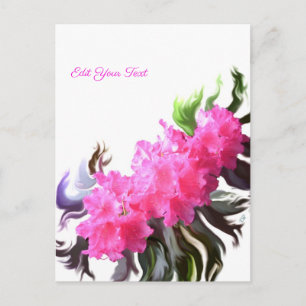 Azalea Flowers Vykort