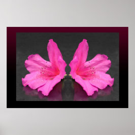 Azalea Mirrored Poster -36x24 - andra storlekar oc