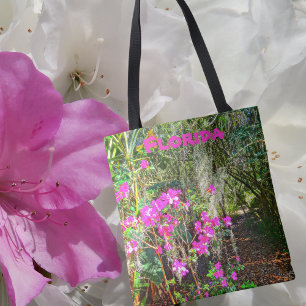 Azalea Väg Bok Torn Gardens Sjö Wales Florida Tygkasse