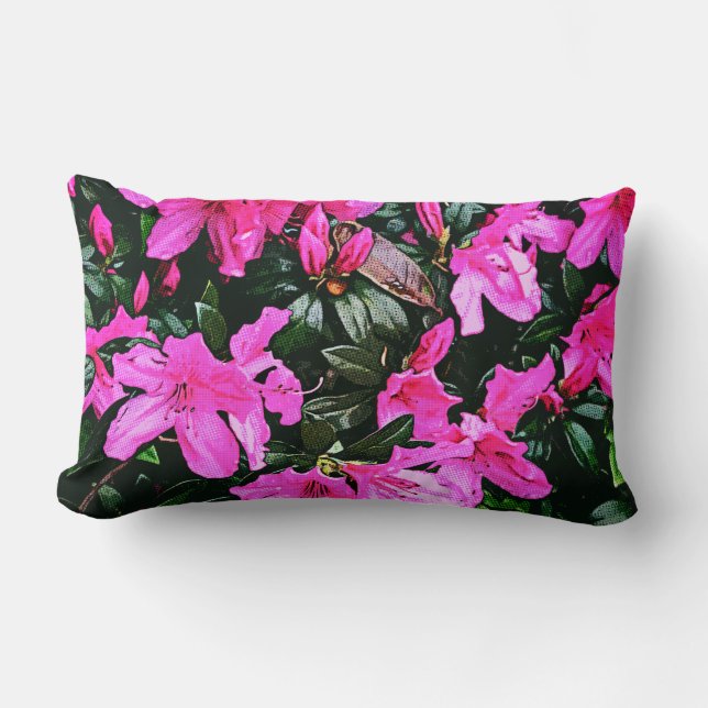 Azaleas 6082 lumbarkudde (Framsida)