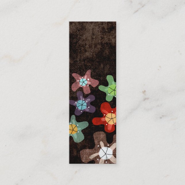 Azaleas, Affärskort Mini Visitkort (Framsida)