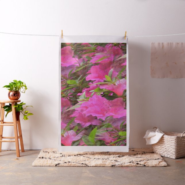 Azaleas i Rosa.... Tyg (In Situ)