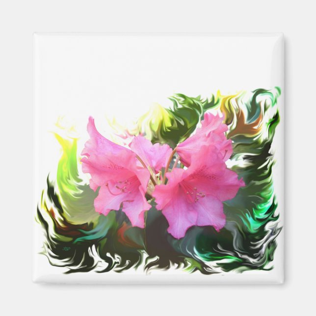 Azalee Blume Magnet (Framsidan)