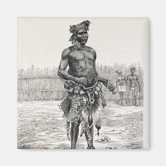 Azandeh Binsa eller Witch Doktor Magnet (Framsidan)