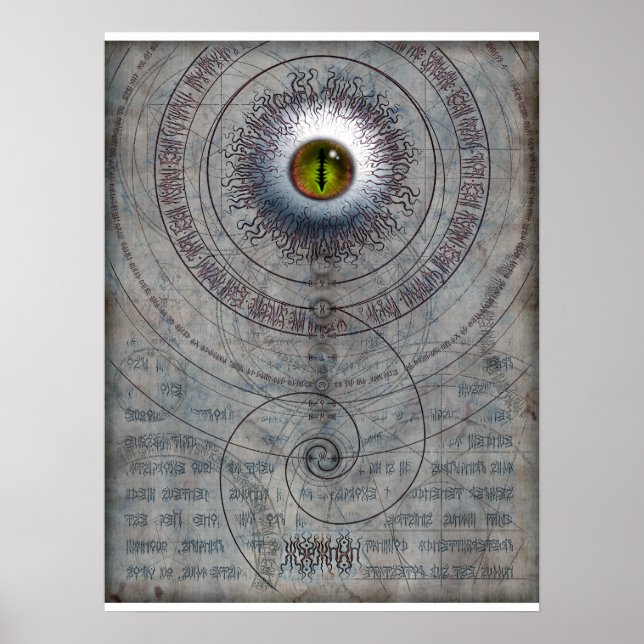 AZATHOTH 18x24 Poster (Framsidan)