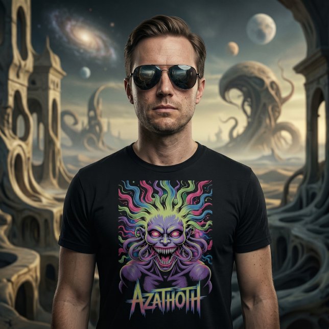 Azathoth Lovecraft Halloween Ockult T-Shirt  (Skapare uppladdad)