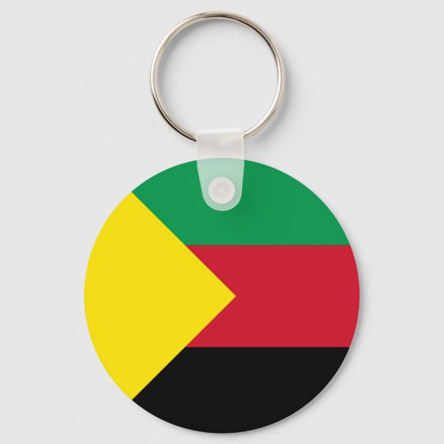 Azawad Flagga Nyckelring (Framsida)
