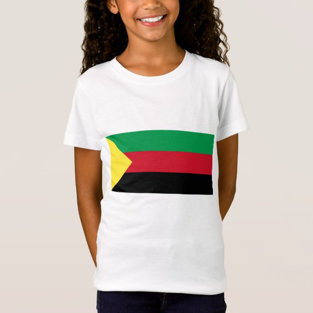 Azawad Flagga T Shirt (Framsida)