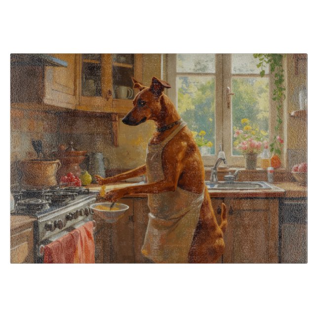 Azawakh Cooking in Kitchen (Framsidan)