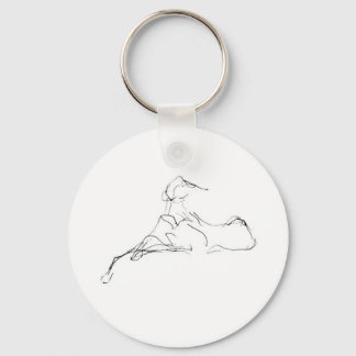 Azawakh Keychain av David Moore Nyckelring