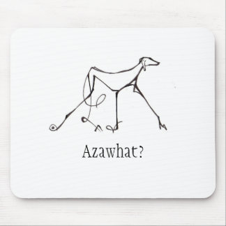 Azawakh Mousepad design av David Moore Musmatta