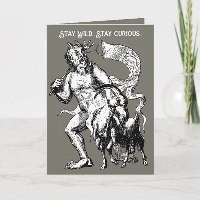 Azazel och den envisa geten kort (Framsida)