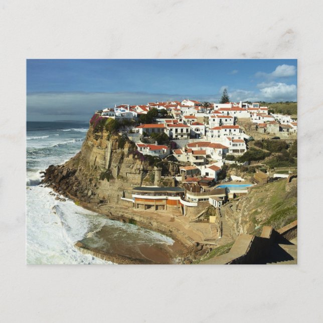Azenhas Do Mar, Portugal Vykort (Framsida)
