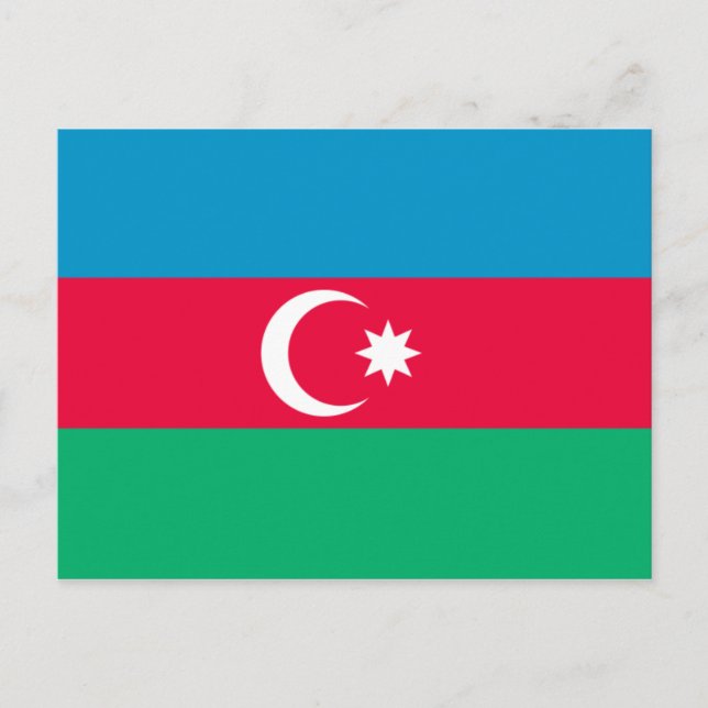azerbaijan vykort (Framsida)