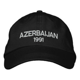 Azerbajdzjan 1991 Embroiderade Hat Broderad Keps
