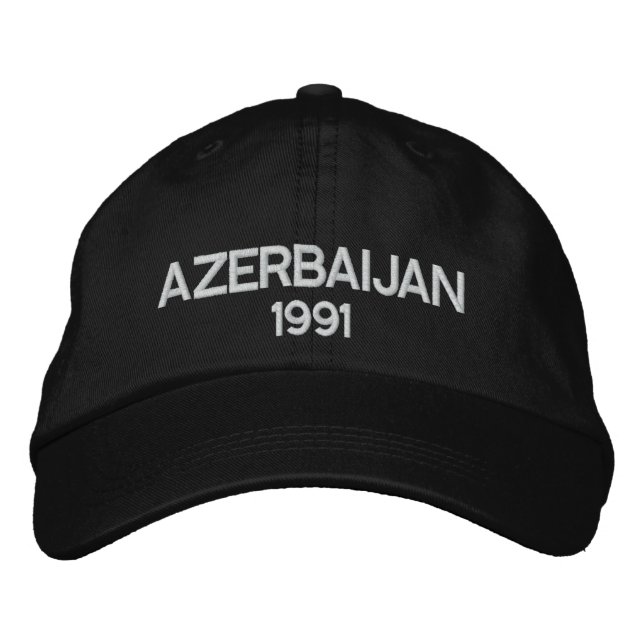 Azerbajdzjan 1991 Embroiderade Hat Broderad Keps (Framsida)