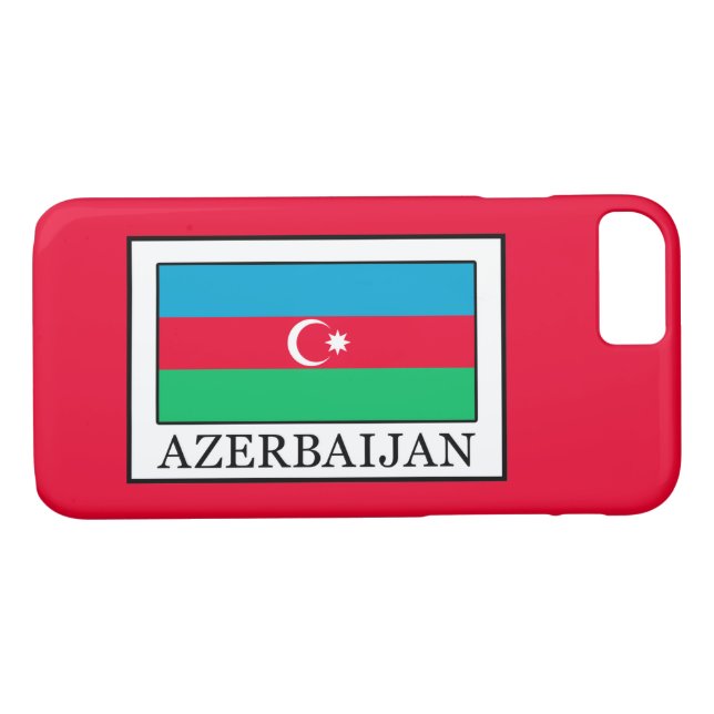 Azerbajdzjan Case-Mate iPhone Skal (Baksida (horisontal))