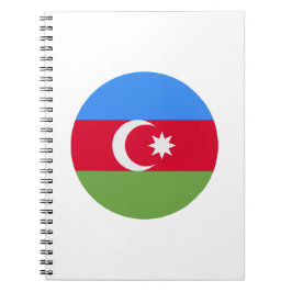 Azerbajdzjan Flagga Anteckningsbok