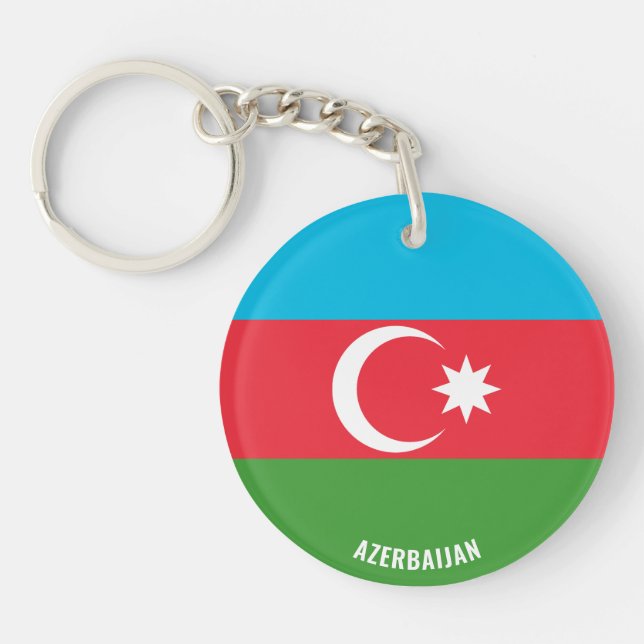 Azerbajdzjan Flagga Charming Patriotic (Framsidan)