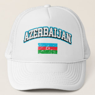 Azerbajdzjan Flagga Keps