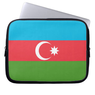 Azerbajdzjan Flagga Laptop sleeve