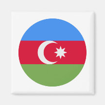 Azerbajdzjan Flagga