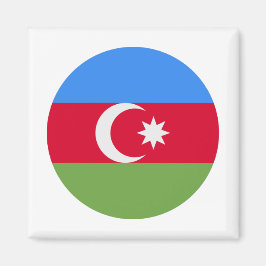 Azerbajdzjan Flagga Magnet
