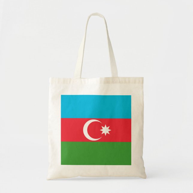 Azerbajdzjan Flagga Tygkasse (Framsidan)