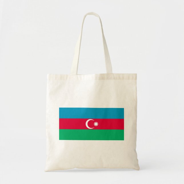 Azerbajdzjan Flagga Tygkasse (Framsidan)