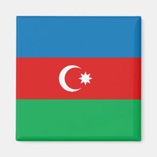 Azerbajdzjan flaggamagnet magnet