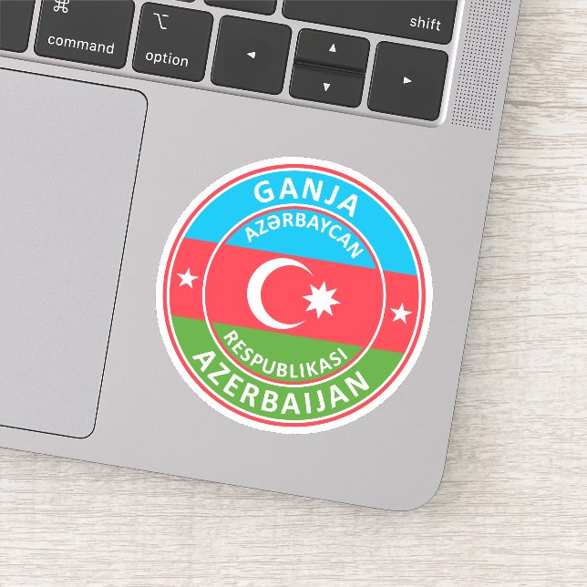 Azerbajdzjan, Ganja Klistermärken (Detalj)