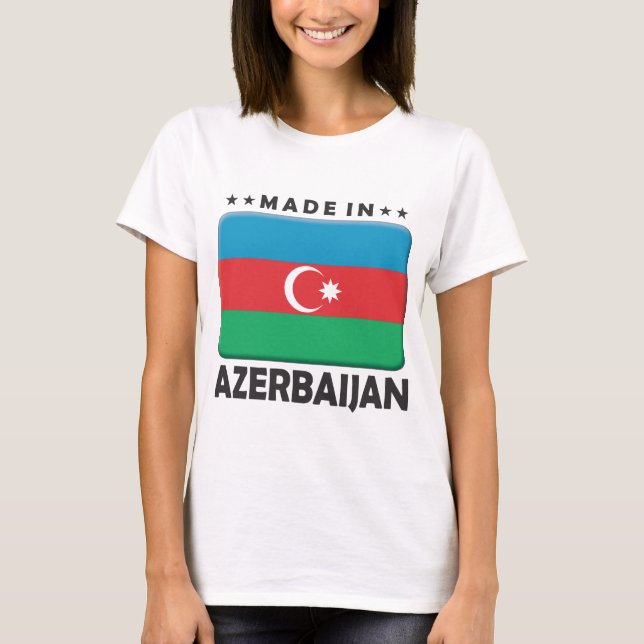 Azerbajdzjan gjorde t-shirt (Framsida)