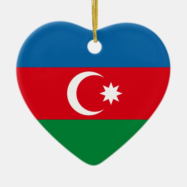 Azerbajdzjan Julgransprydnad Keramik (Framsidan)