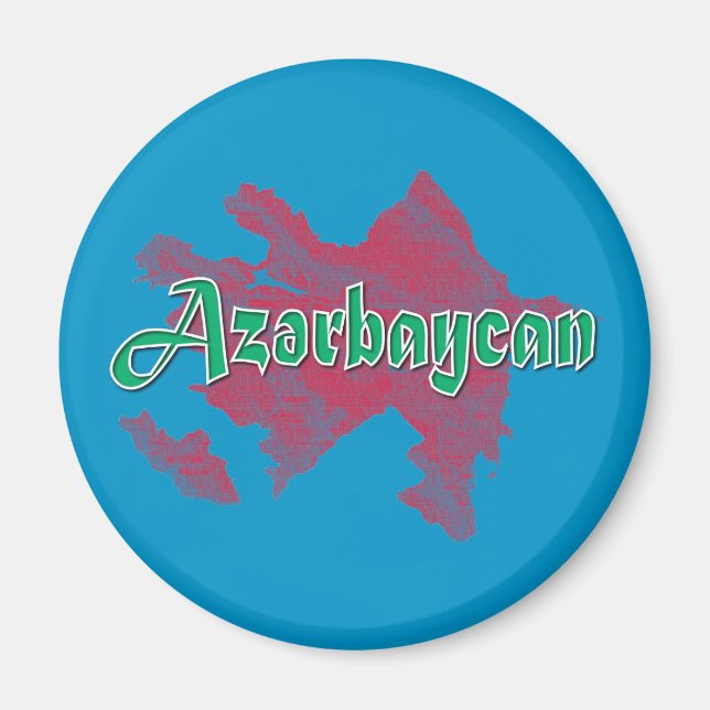 Azerbajdzjan Magnet (Framsidan)