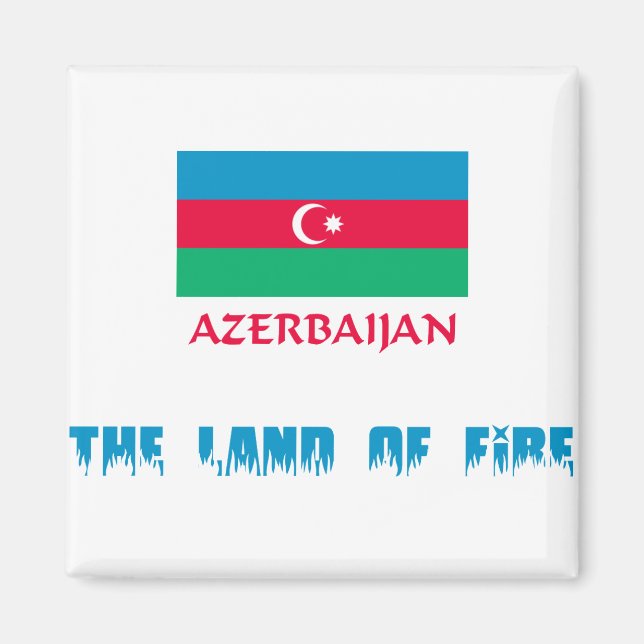 Azerbajdzjan Magnet (Framsidan)