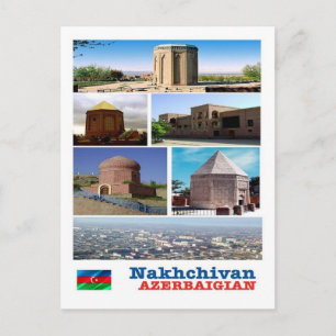 Azerbajdzjan - Nakhchivan - Mosaic - Vykort