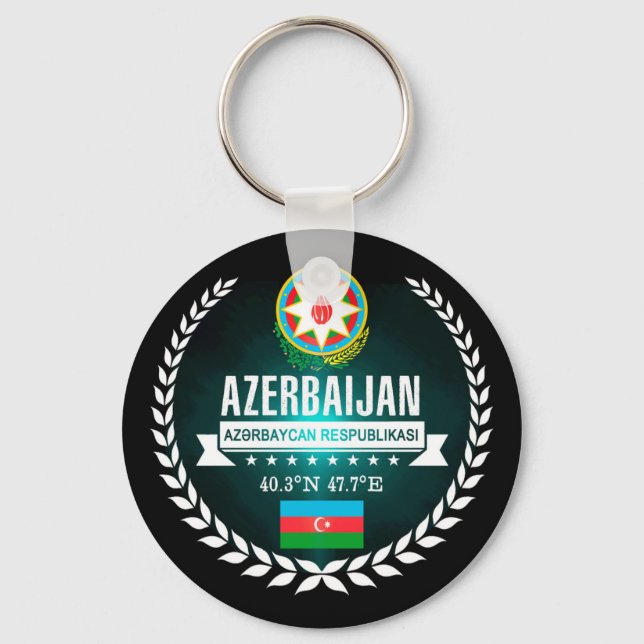 Azerbajdzjan Nyckelring (Framsida)