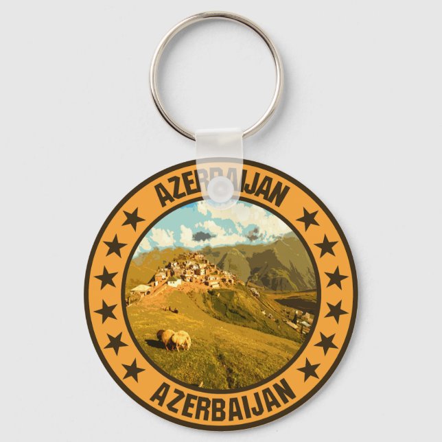 Azerbajdzjan Nyckelring (Baksida)
