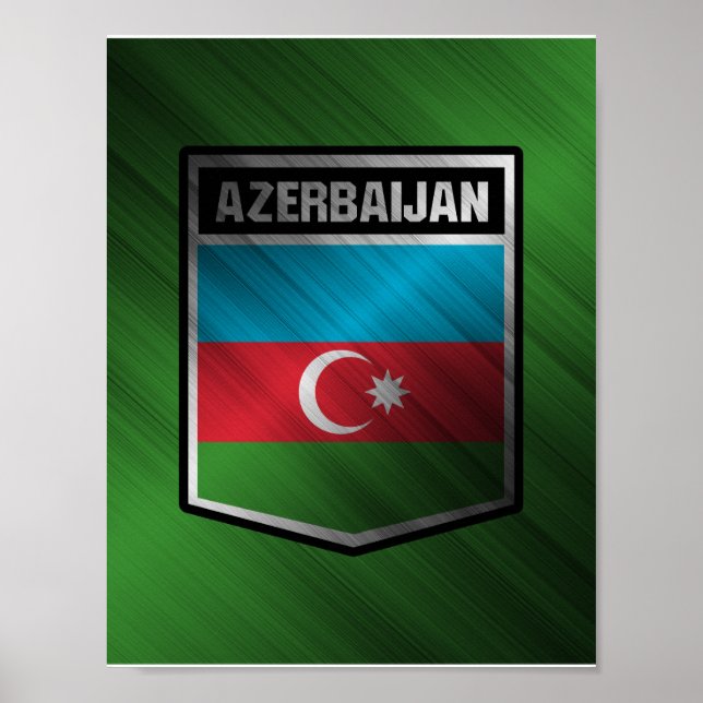 Azerbajdzjan Poster (Framsidan)