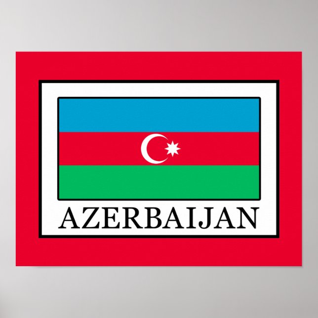 Azerbajdzjan Poster (Framsidan)