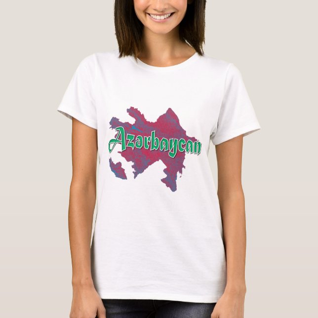 Azerbajdzjan T Shirt (Framsida)